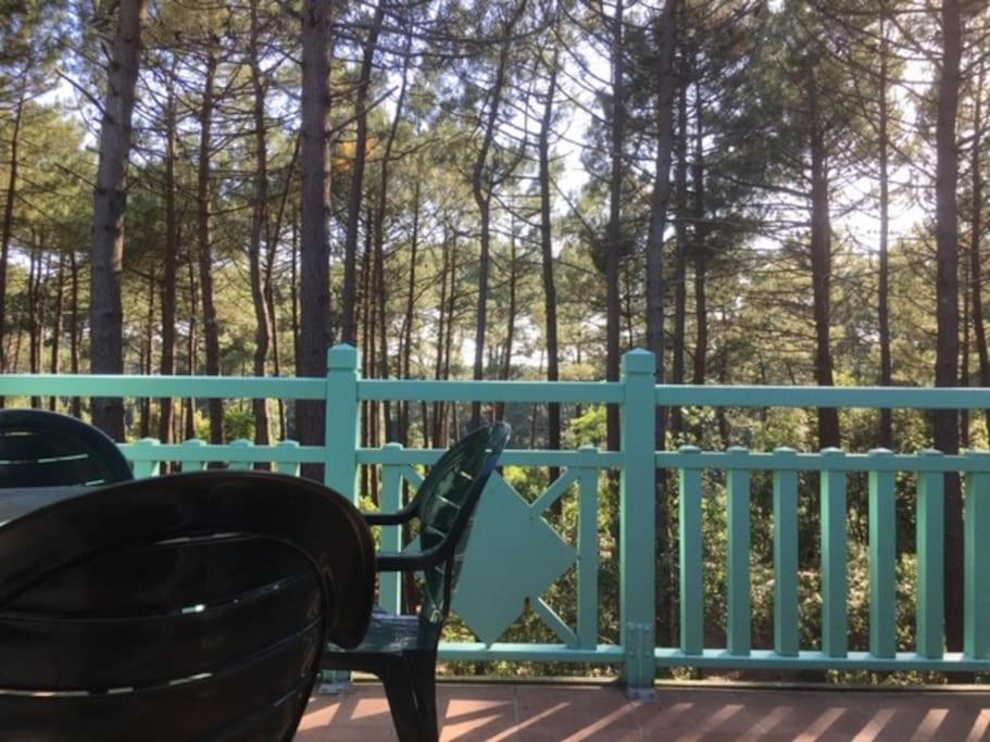 Apt T2 Calme Sur Golf, Piscine, Ocean 10 Min En Velo Lacanau Extérieur photo